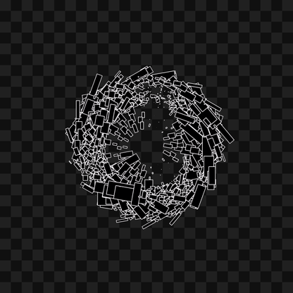 Circle frag asset pack / 23 loops