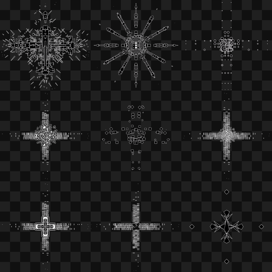 Cross frag asset pack / 22 loops