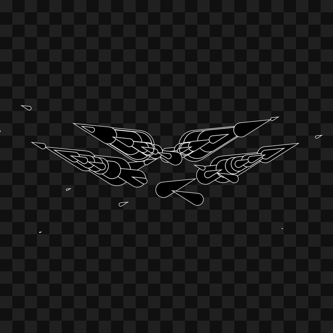 Diagonal frag asset pack / 22 loops