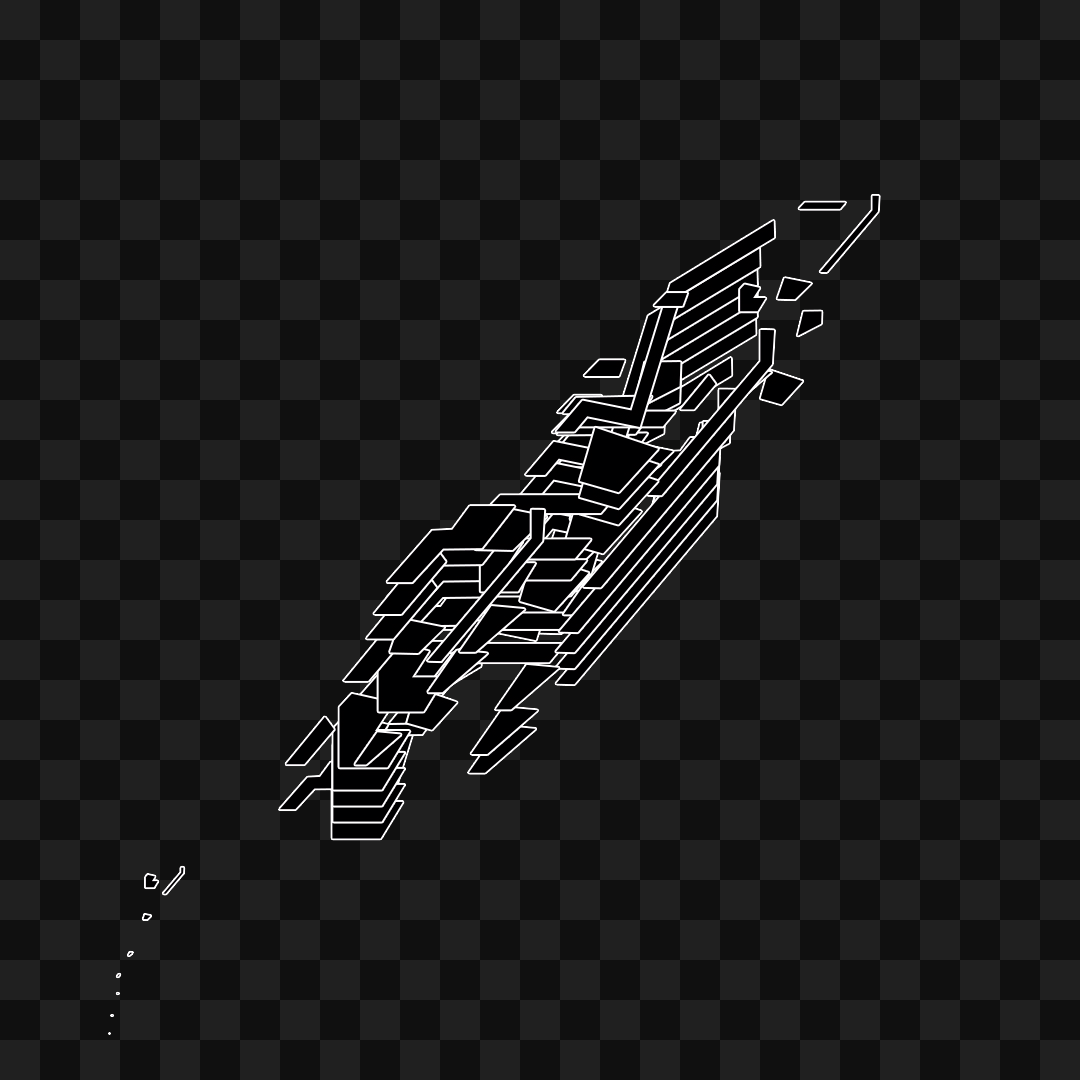 Diagonal frag asset pack / 22 loops