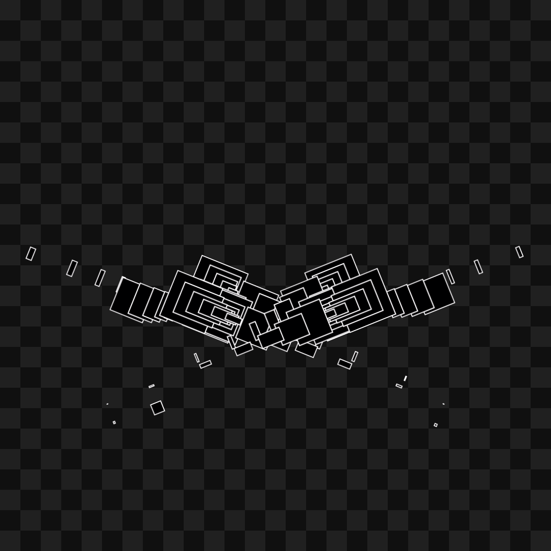 Diagonal frag asset pack / 22 loops