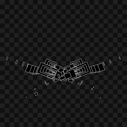 Diagonal frag asset pack / 22 loops
