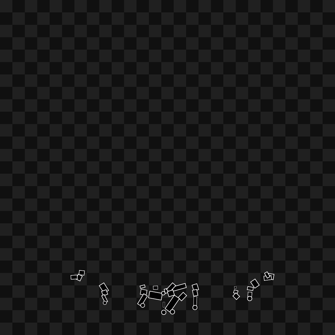 Peripheral frag asset pack / 54 loops