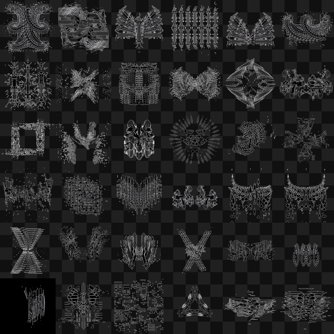 Random frag asset pack / 63 loops