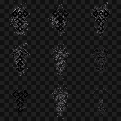 Shield frag asset pack / 24 loops