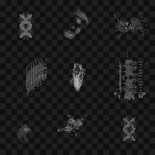 Various frag asset pack / 35 loops