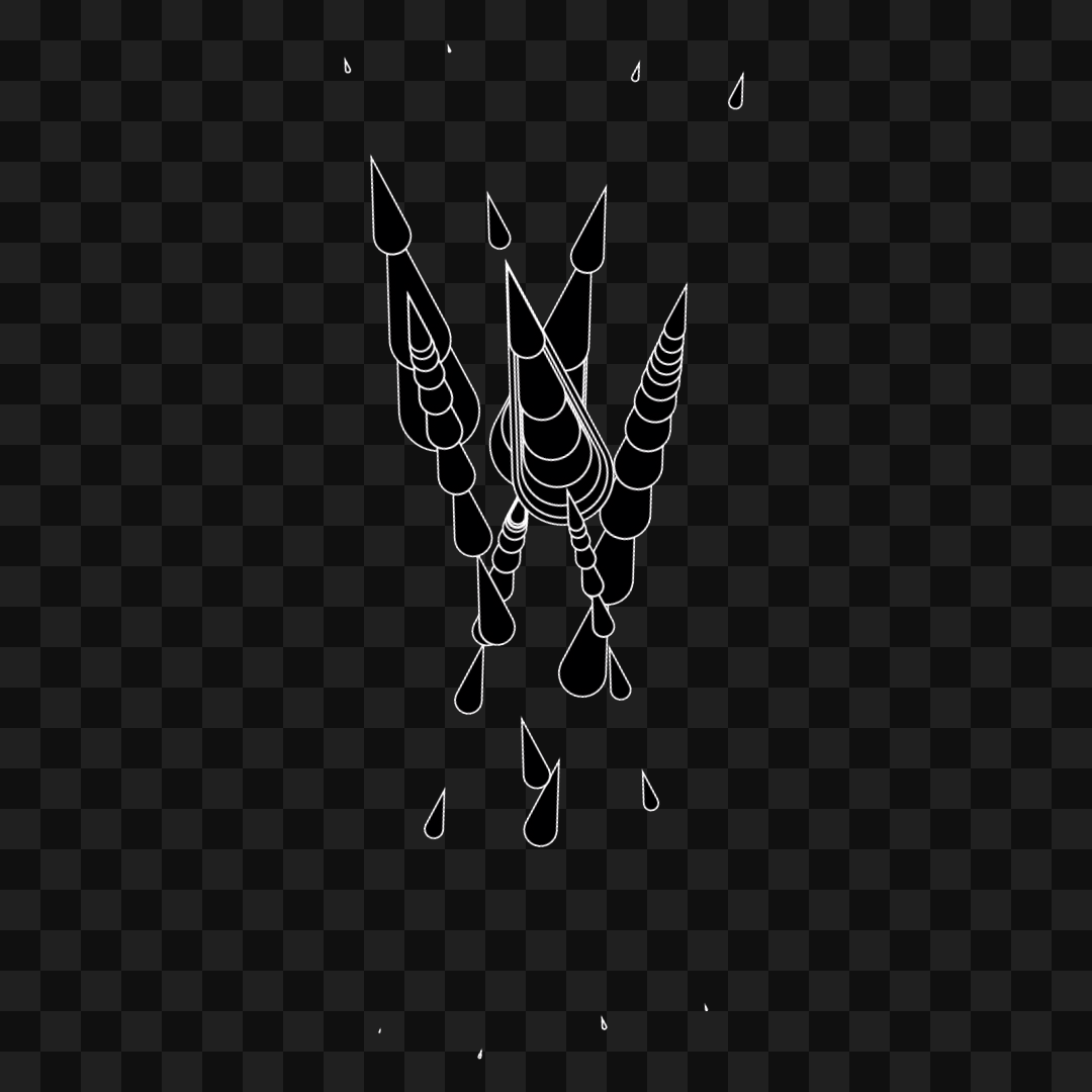 Vertical frag asset pack / 117 loops