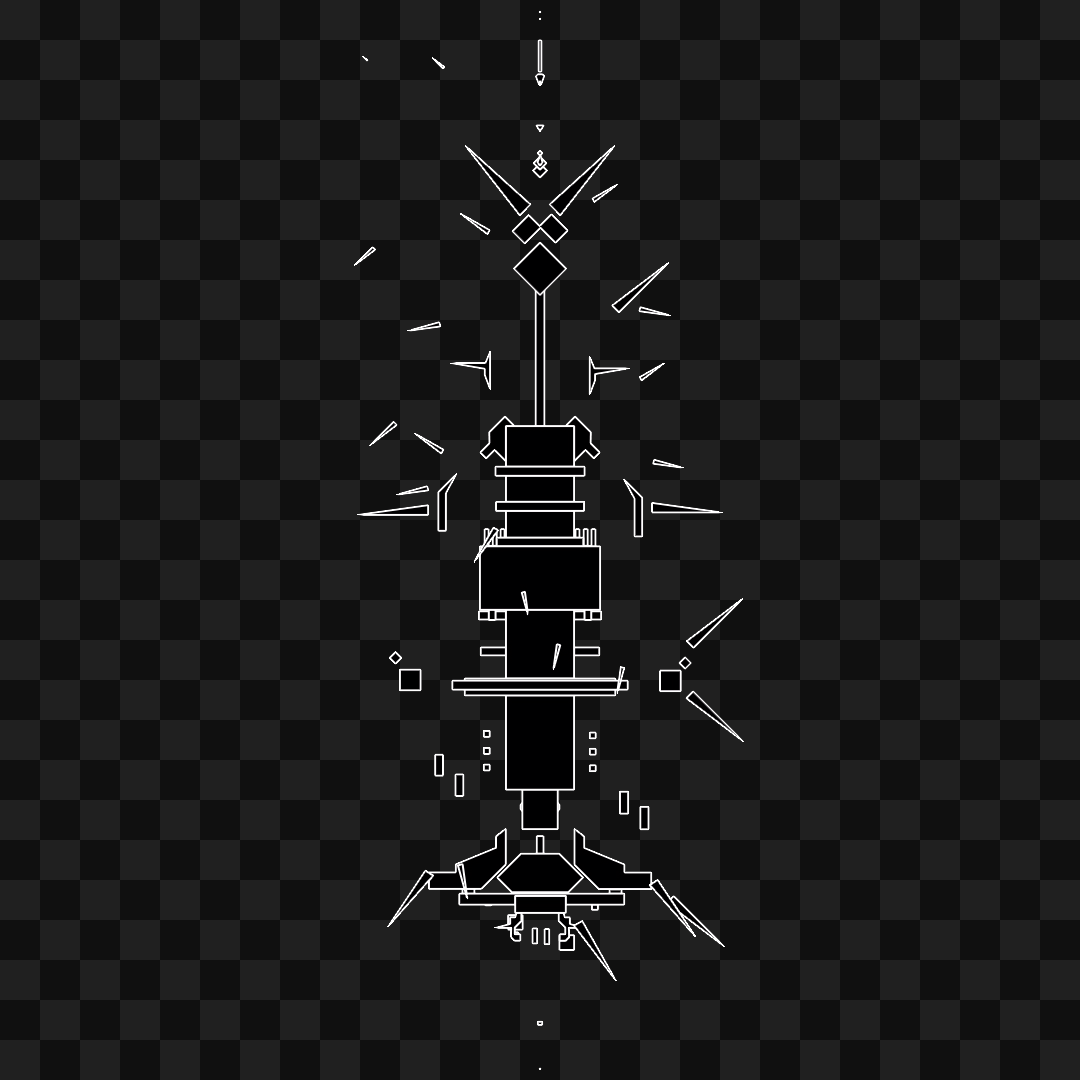 Vertical frag asset pack / 117 loops