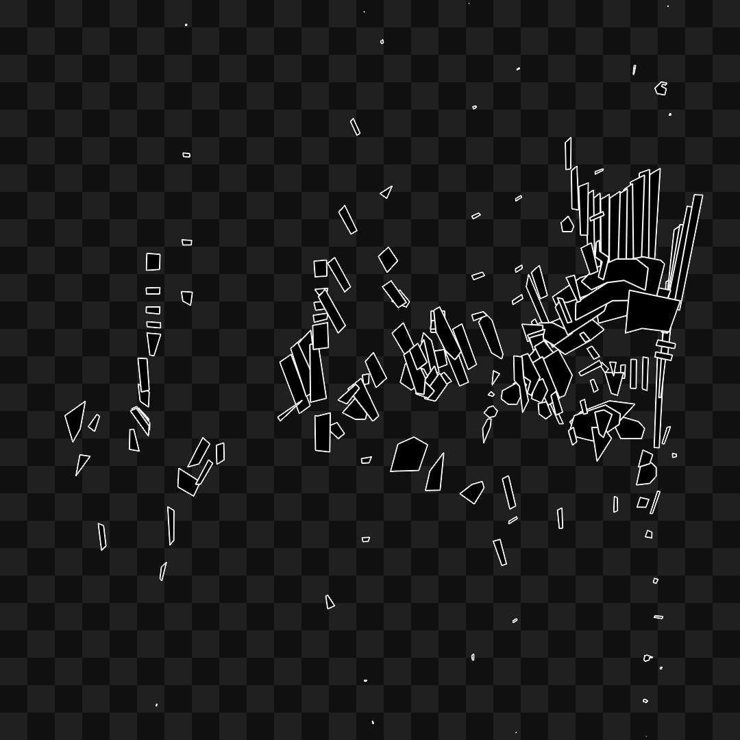 Vertical frag asset pack / 117 loops