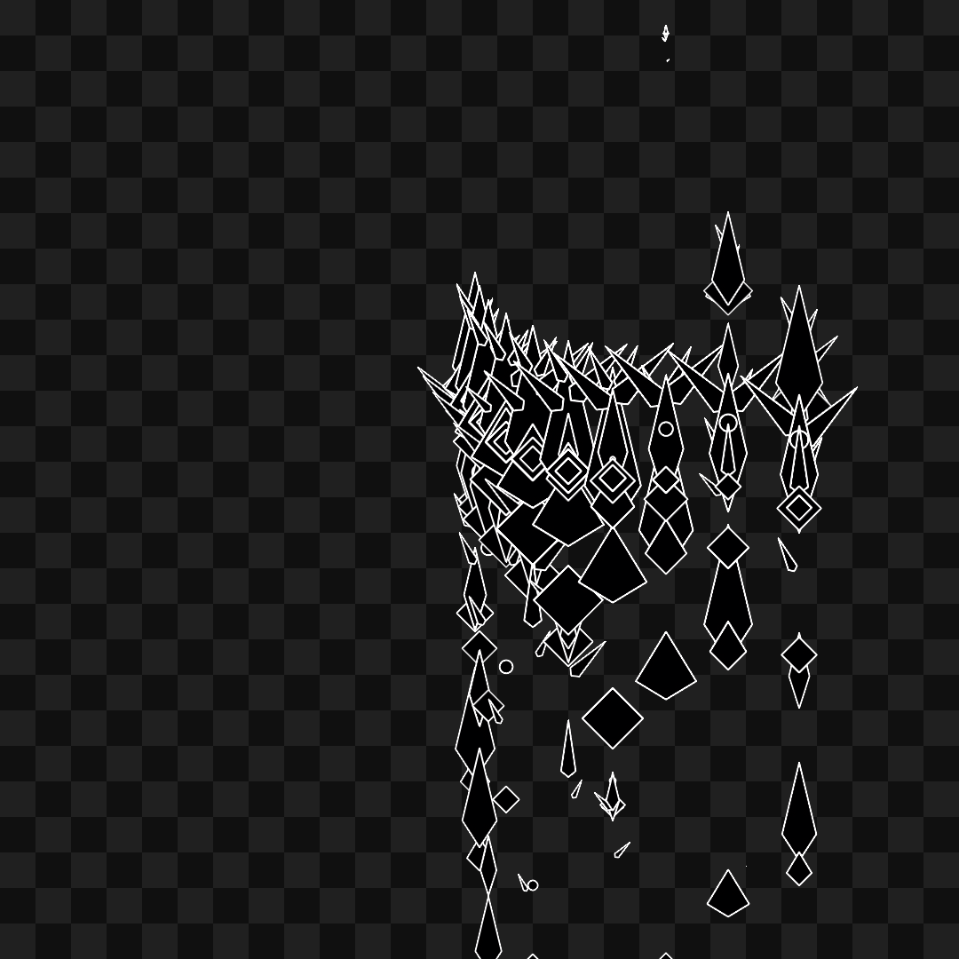 Vertical frag asset pack / 117 loops