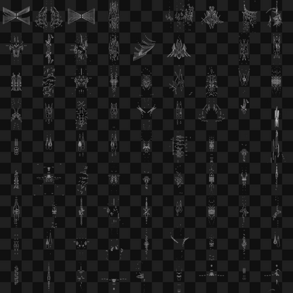 Vertical frag asset pack / 117 loops
