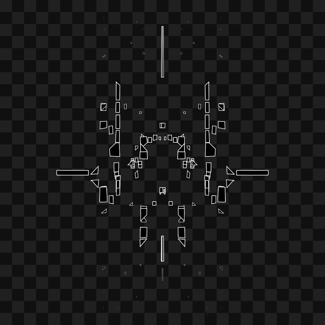 Vertical frag asset pack / 117 loops