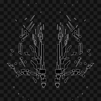 Vertical frag asset pack / 117 loops