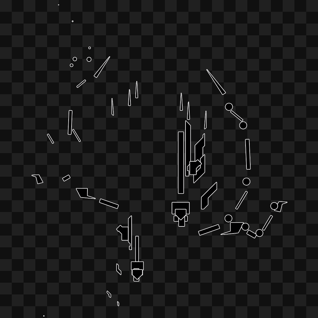 Vertical frag asset pack / 117 loops