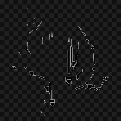 Vertical frag asset pack / 117 loops