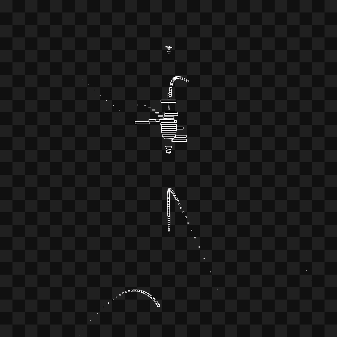 Vertical frag asset pack / 117 loops