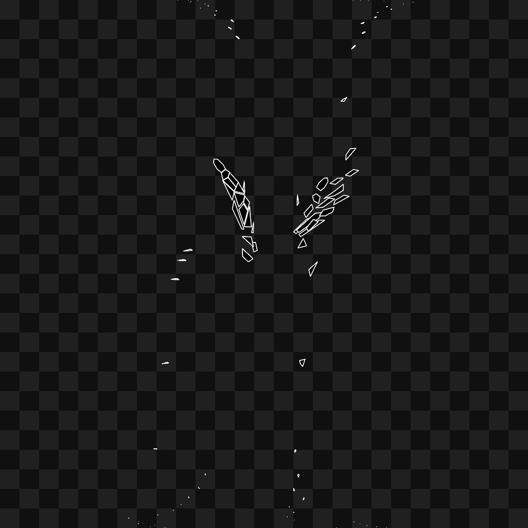 Vertical frag asset pack / 117 loops