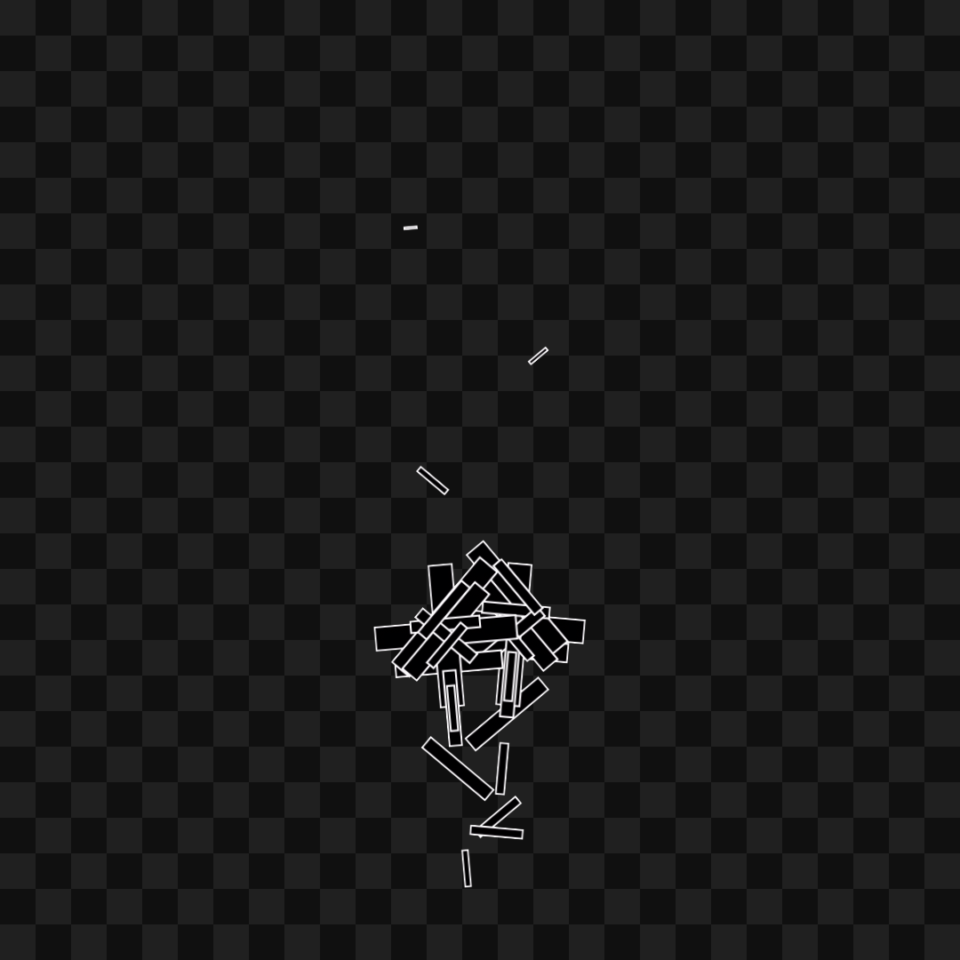 Vertical frag asset pack / 117 loops