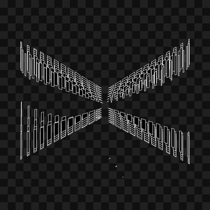 Vertical frag asset pack / 117 loops