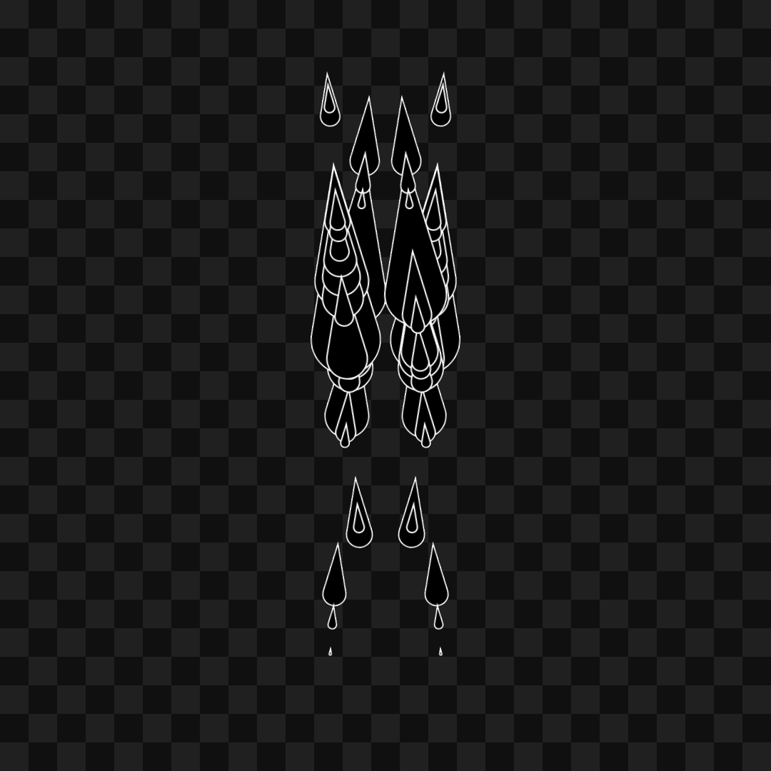 Vertical frag asset pack / 117 loops