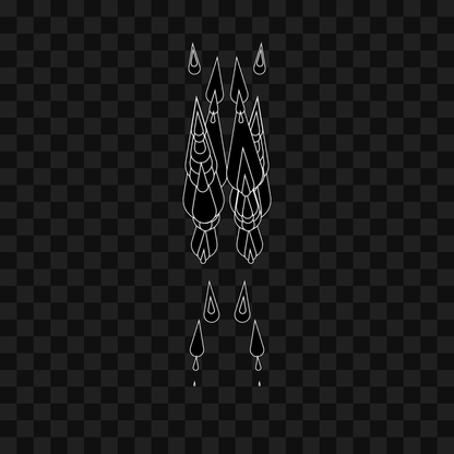 Vertical frag asset pack / 117 loops