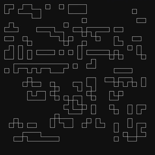 Block asemic asset bundle / 128 loops