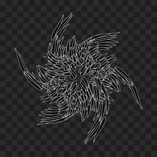 Star wingset asset bundle / 82 loops