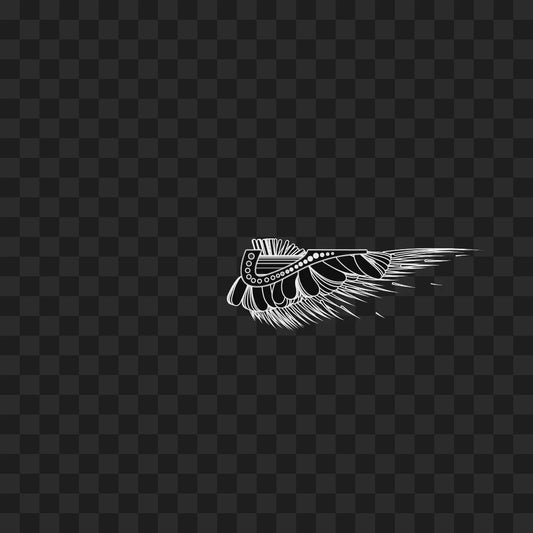 Feather frag wing asset pack / 21 loops