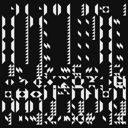 Kappa asemic square pattern asset pack / 9 loops