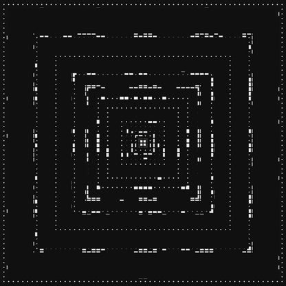 Gamma hybrid square pattern asset pack / 60 loops