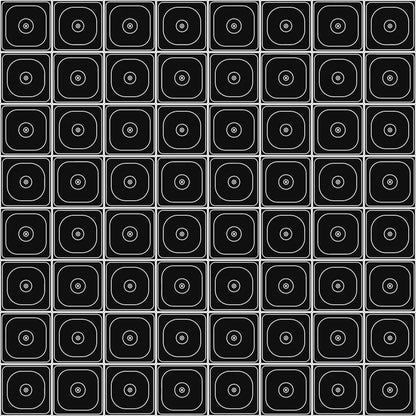 Grid square pattern asset pack / 10 loops