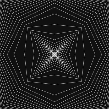 Geometric square pattern asset pack / 22 loops