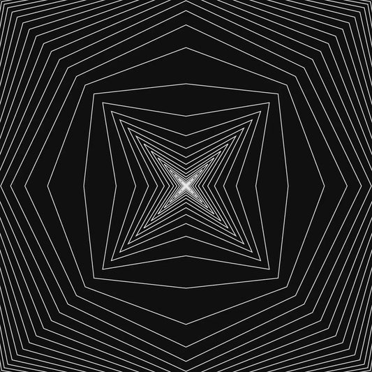 Geometric square pattern asset pack / 22 loops