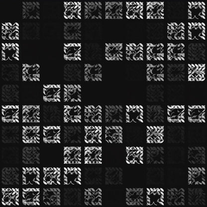 Epsilon asemic square pattern asset pack / 9 loops