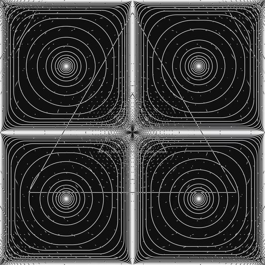 Alpha hybrid square pattern asset pack / 40 loops