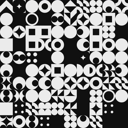 Zeta asemic square pattern asset pack / 10 loops