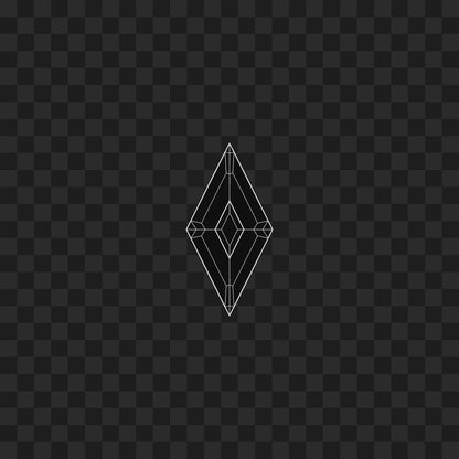 Crystal face asset pack / 19 loops