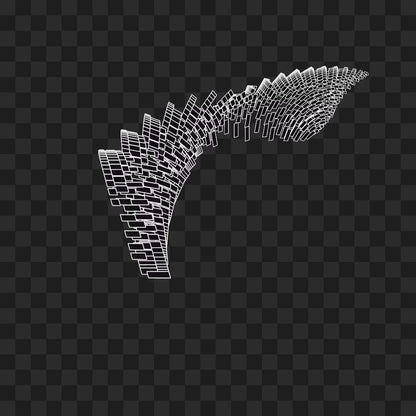 Blocks frag wing asset pack / 17 loops