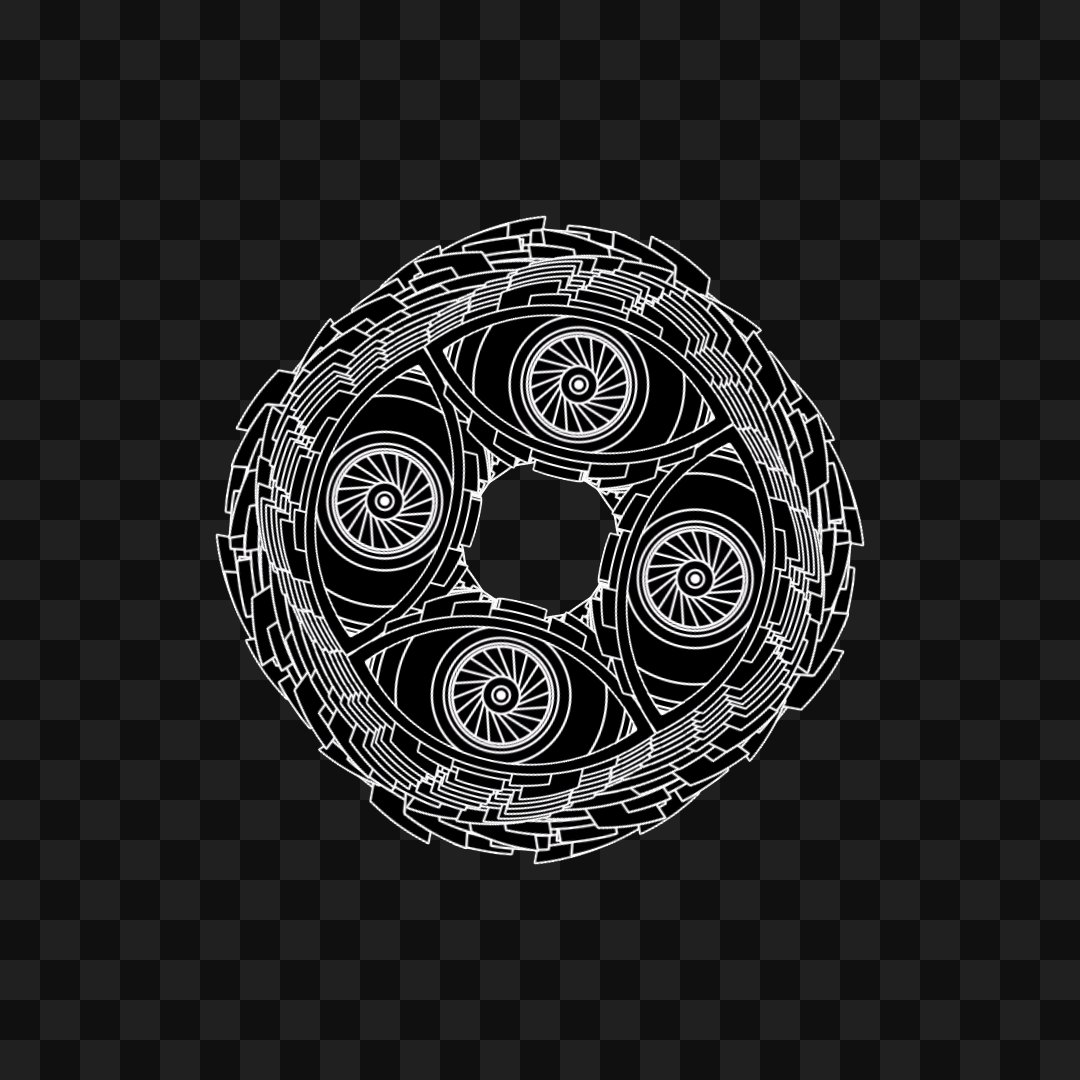 Optic ring wheel asset pack / 28 loops