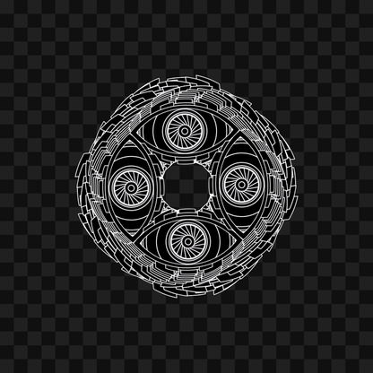 Optic ring wheel asset pack / 28 loops