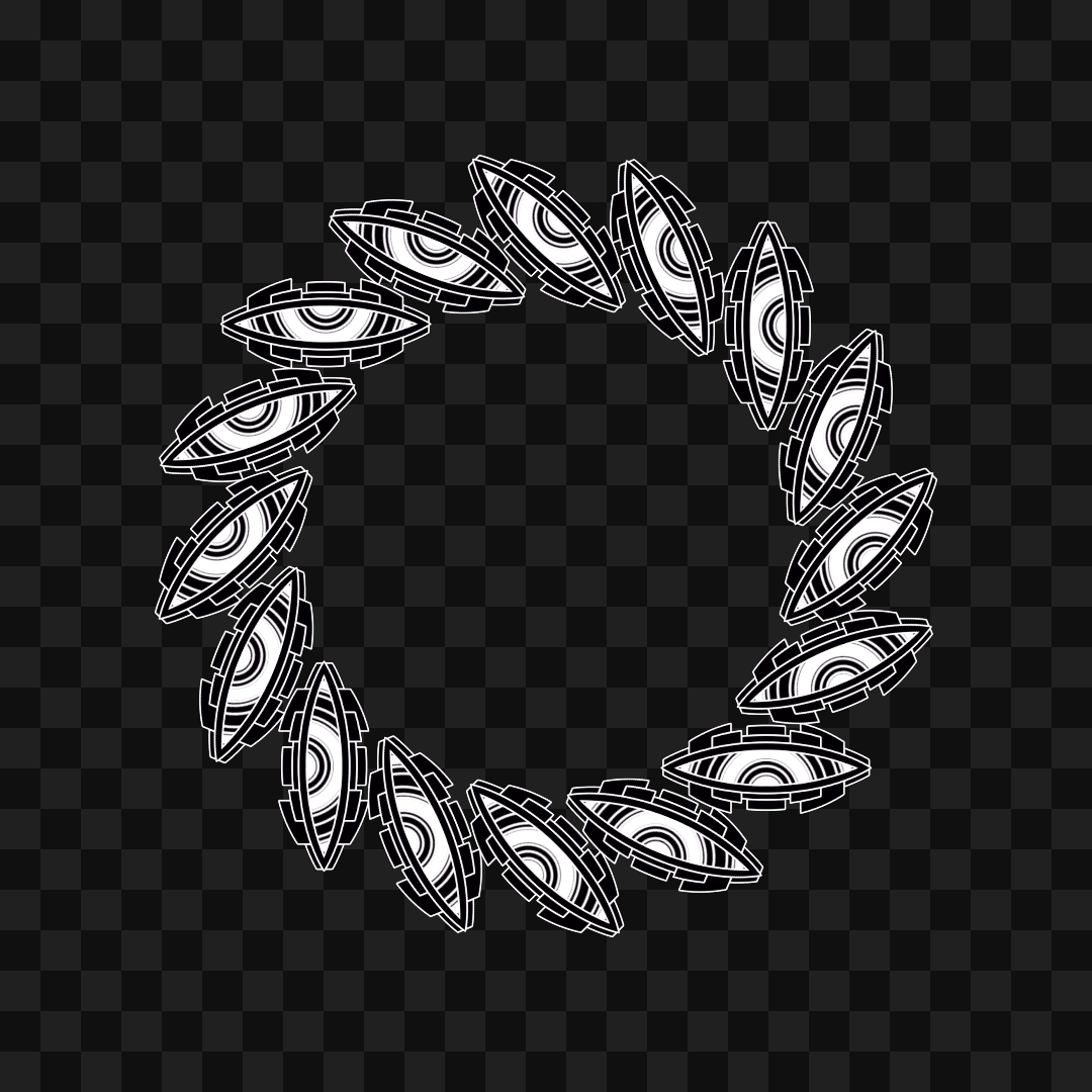 Optic ring wheel asset pack / 28 loops