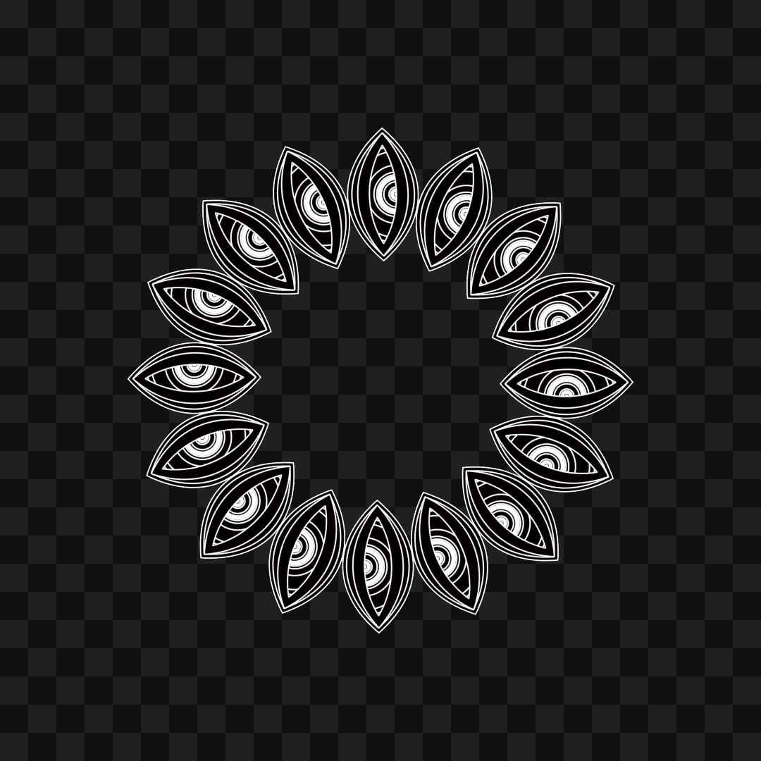 Optic donut wheel asset pack / 28 loops