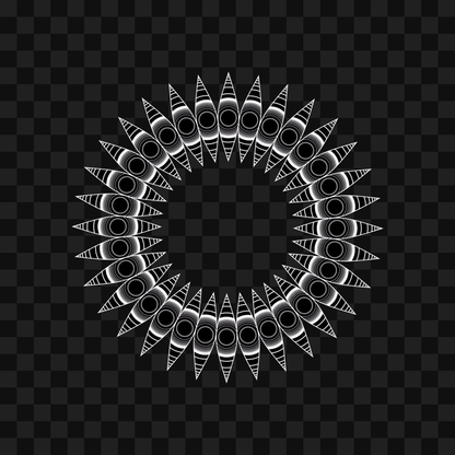 Optic donut wheel asset pack / 28 loops