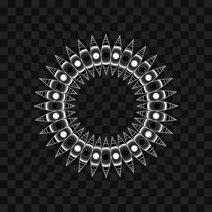 Optic donut wheel asset pack / 28 loops