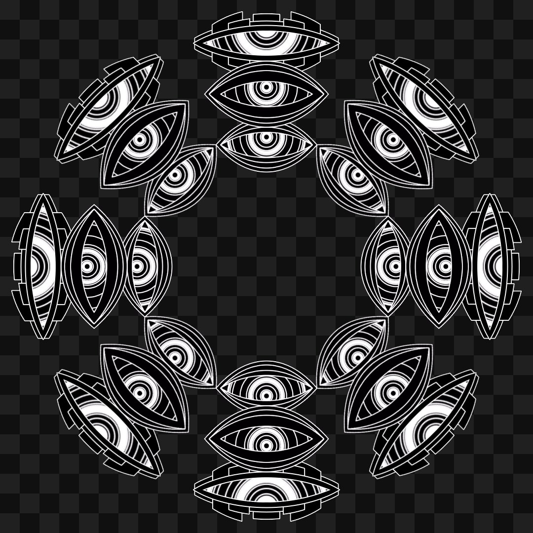 Optic donut wheel asset pack / 28 loops