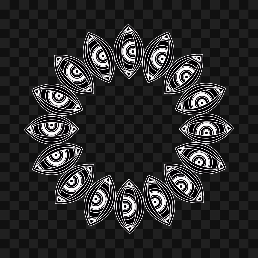 Optic donut wheel asset pack / 28 loops