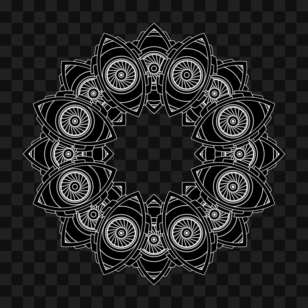 Optic donut wheel asset pack / 28 loops