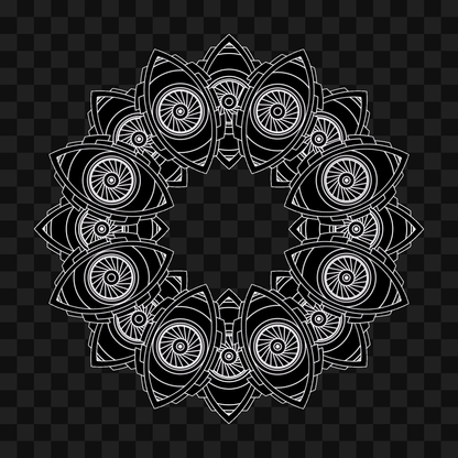 Optic donut wheel asset pack / 28 loops