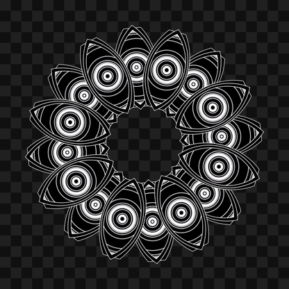 Optic donut wheel asset pack / 28 loops