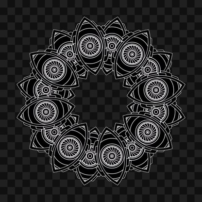 Optic donut wheel asset pack / 28 loops